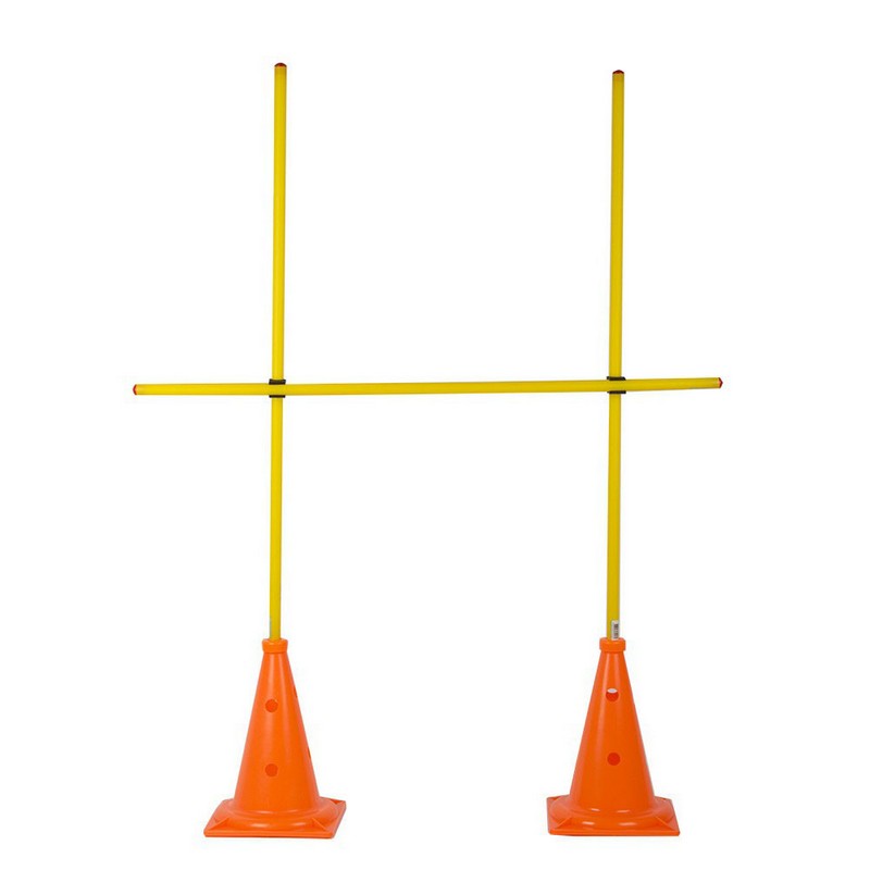 Комплект вертикальных стоек У629 желто-оранжевый 800_800
