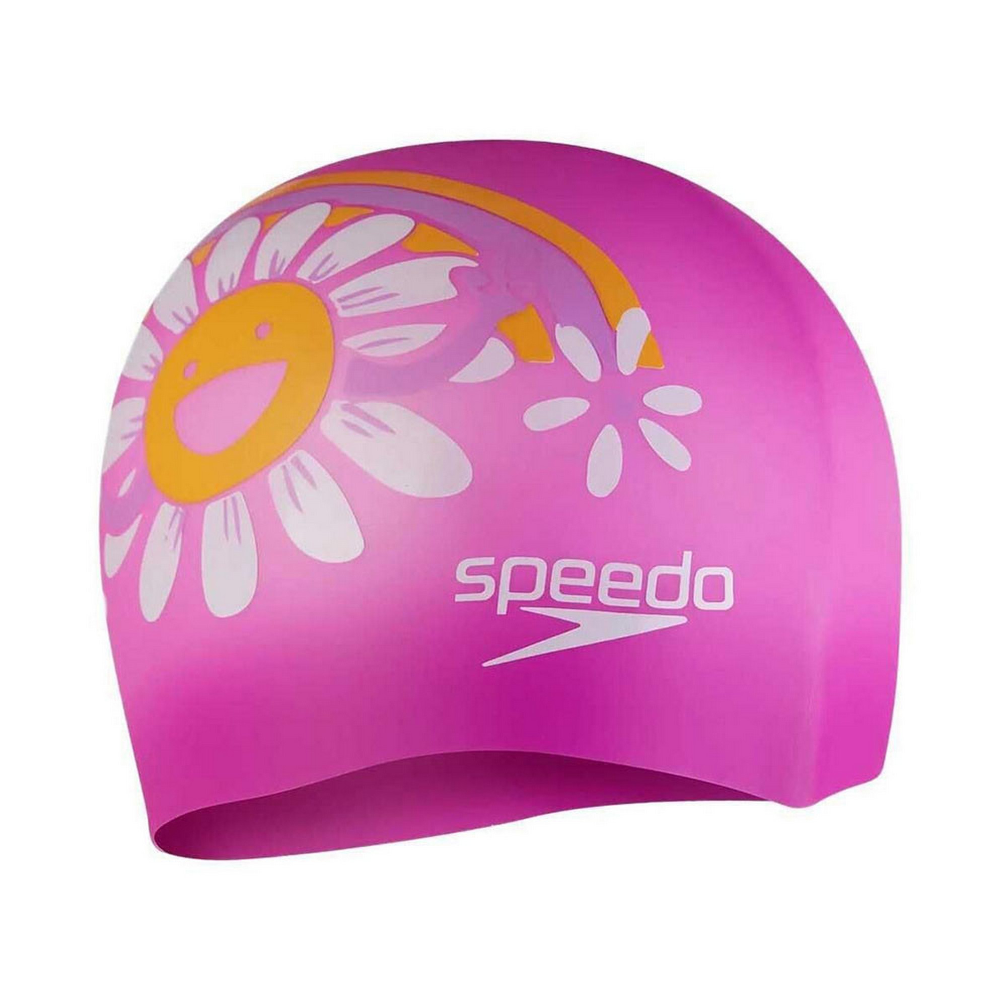 Шапочка для плавания детская Speedo Boom Silicone Cap Jr 8-0838615956 розовый 2000_2000