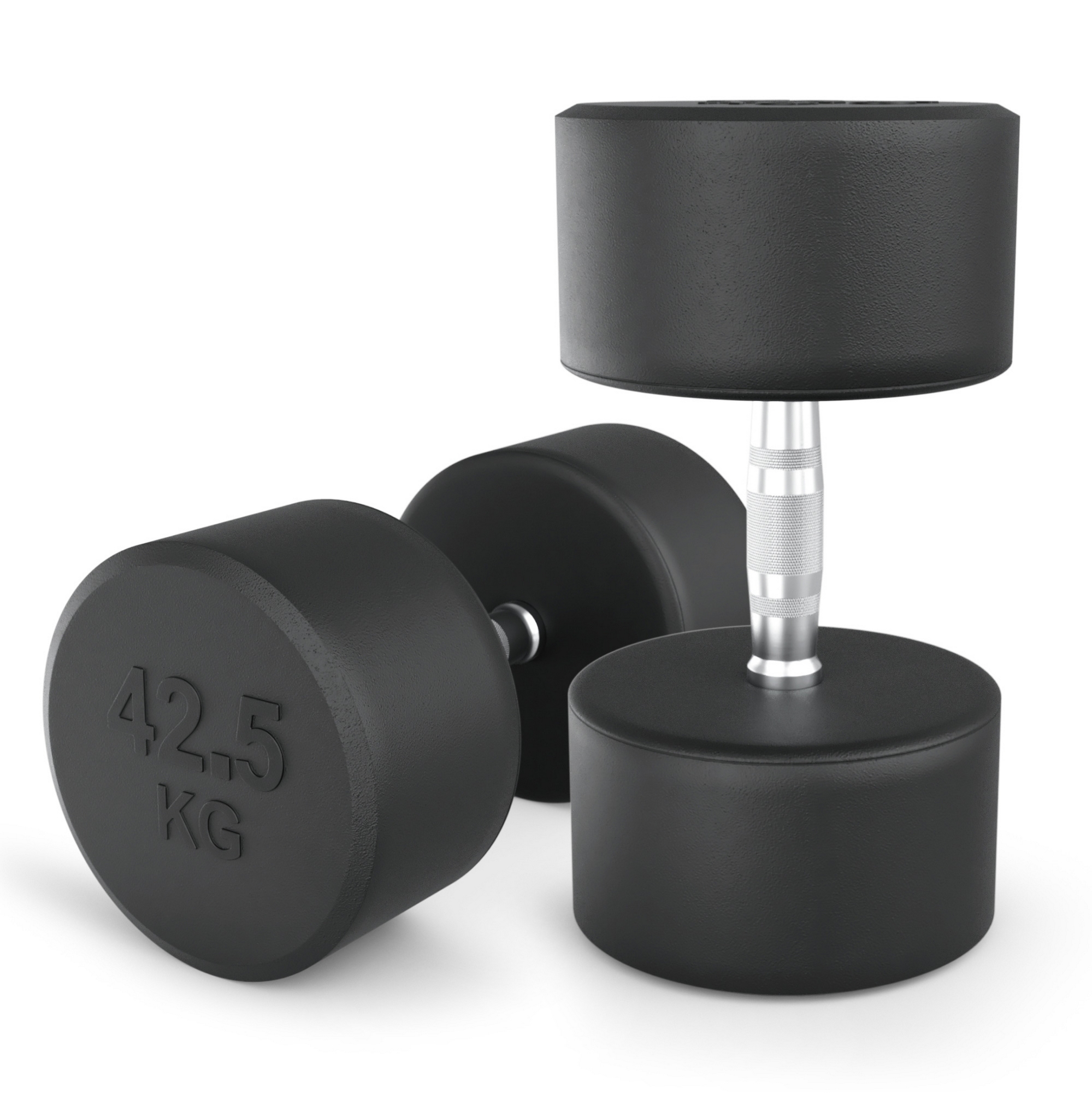Гантель круглая обрезиненная 42,5 кг UnixFit PRO DBRND42_5PBKx2 2 шт 1999_2000