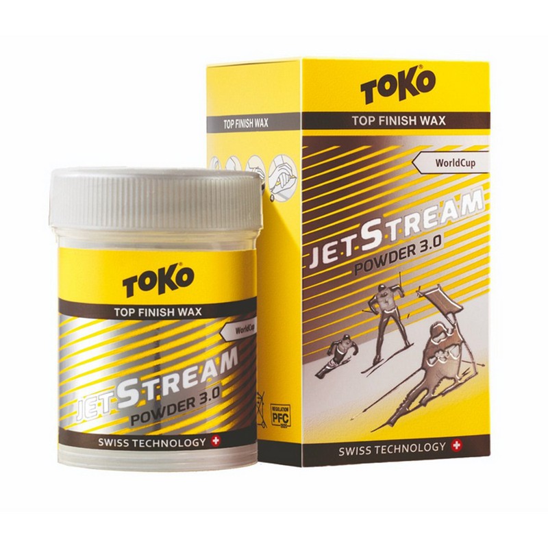 Ускоритель TOKO JetStream Powder 3.0 Yellow (порошок) (0°С -4°С) 30 г 5503014 800_800