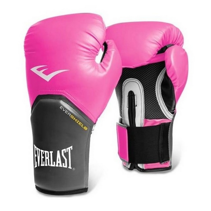 Боксерские перчатки Everlast Pro Style Elite розовый, 10 oz 2510E 800_800