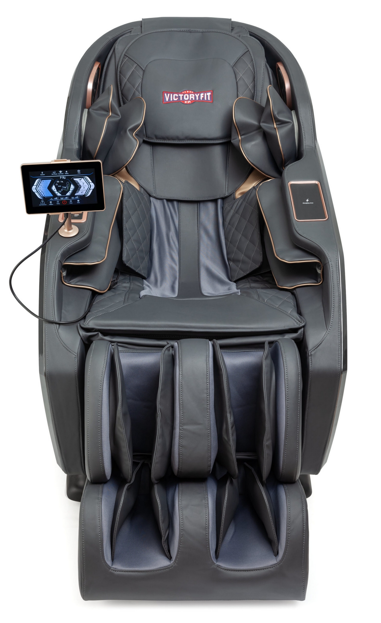 Массажное кресло VictoryFit VF-M91 черный\графит 1223_2000