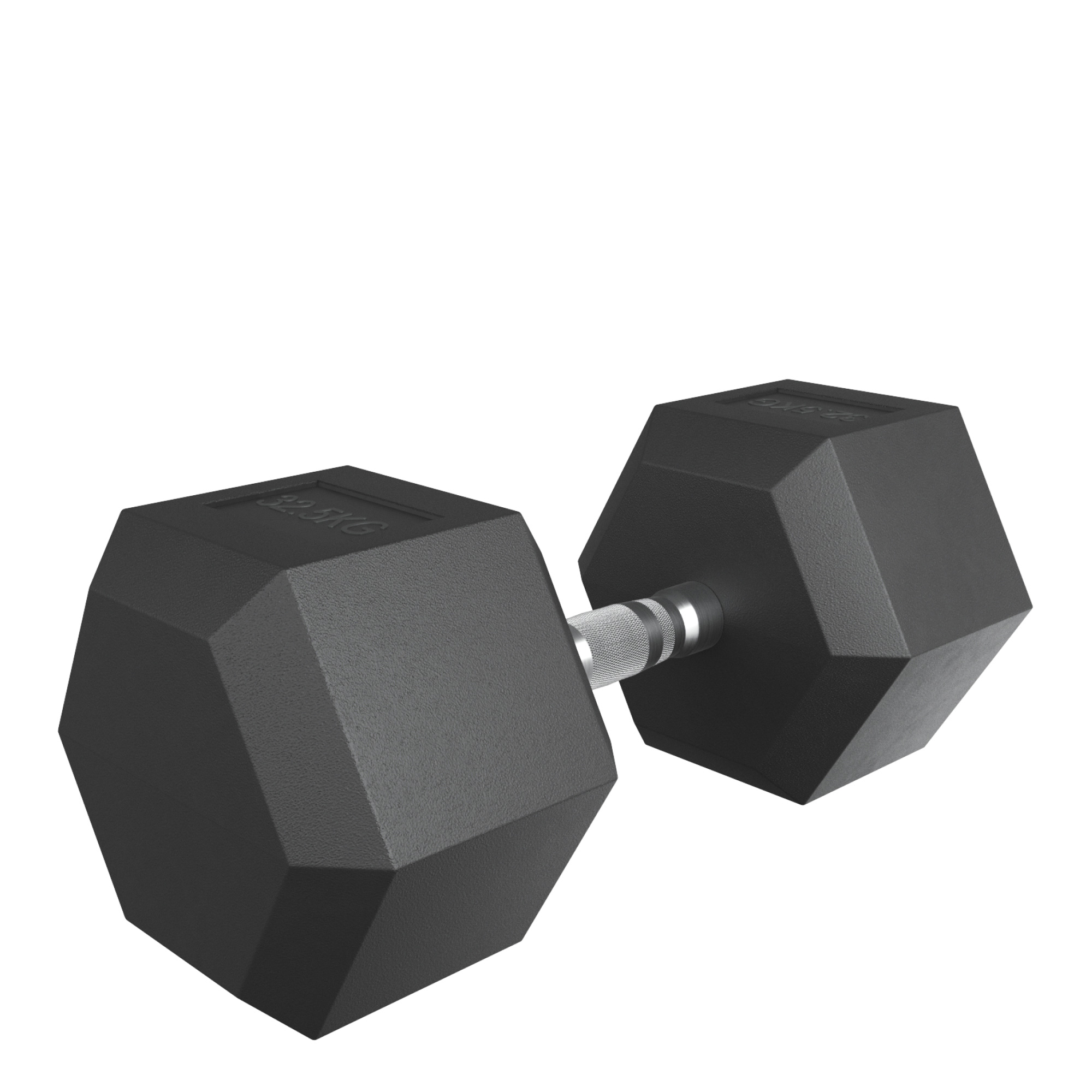 Гантель гексагональная обрезиненная 32,5 кг UnixFit DBHEX32_5x2 2 шт 2000_2000