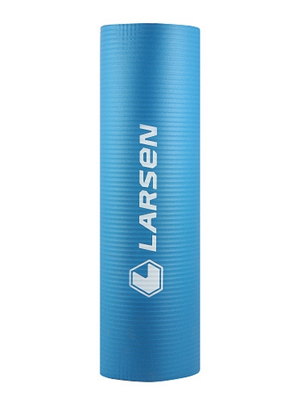 Коврик для фитнеса и йоги 183х61х1см, NBR ECE Larsen 069 синий 600_800