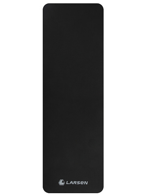Коврик для фитнеса и йоги 183х61х1см, NBR ECE Larsen 069 чёрный 600_800