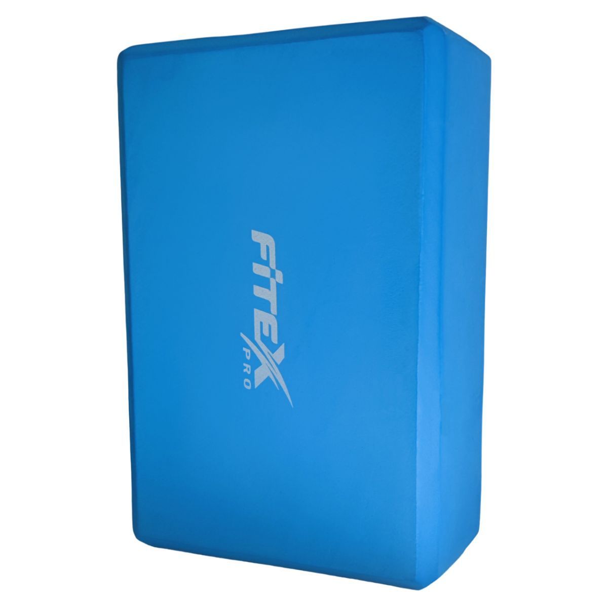 Блок для йоги 23х15х7,6см Fitex Pro FTX-1219 синий 1200_1200