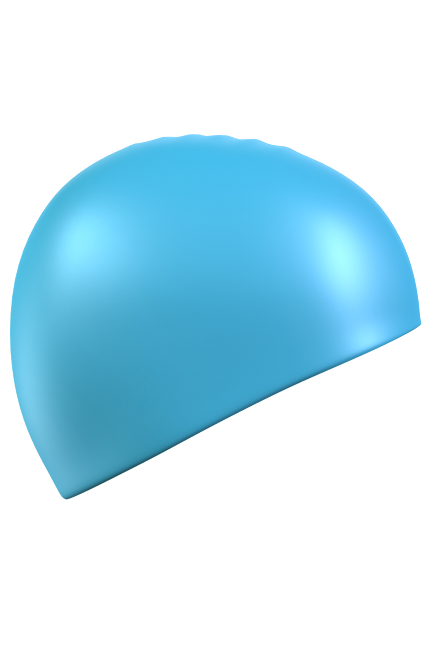 Силиконовая шапочка MadWave Standard Silicone cap 9973 0 08 голубой 870_1305