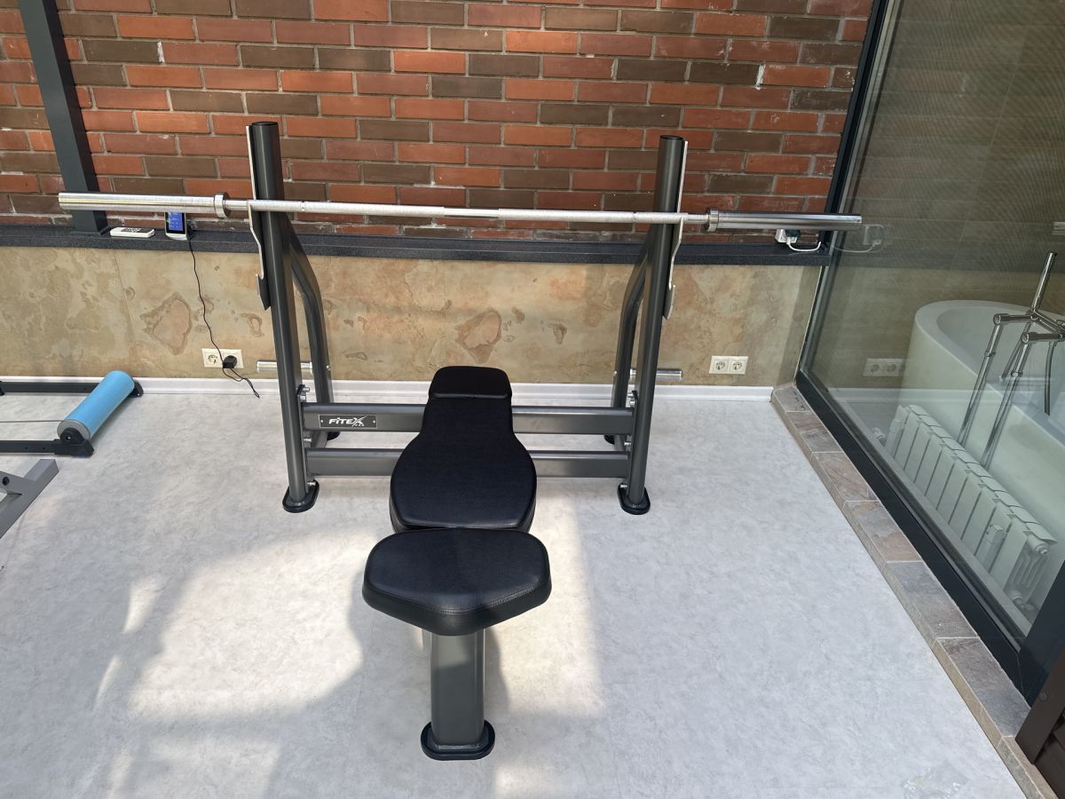 Скамейка для жима горизонтальная Fitex Pro FTX-61A39 1200_900
