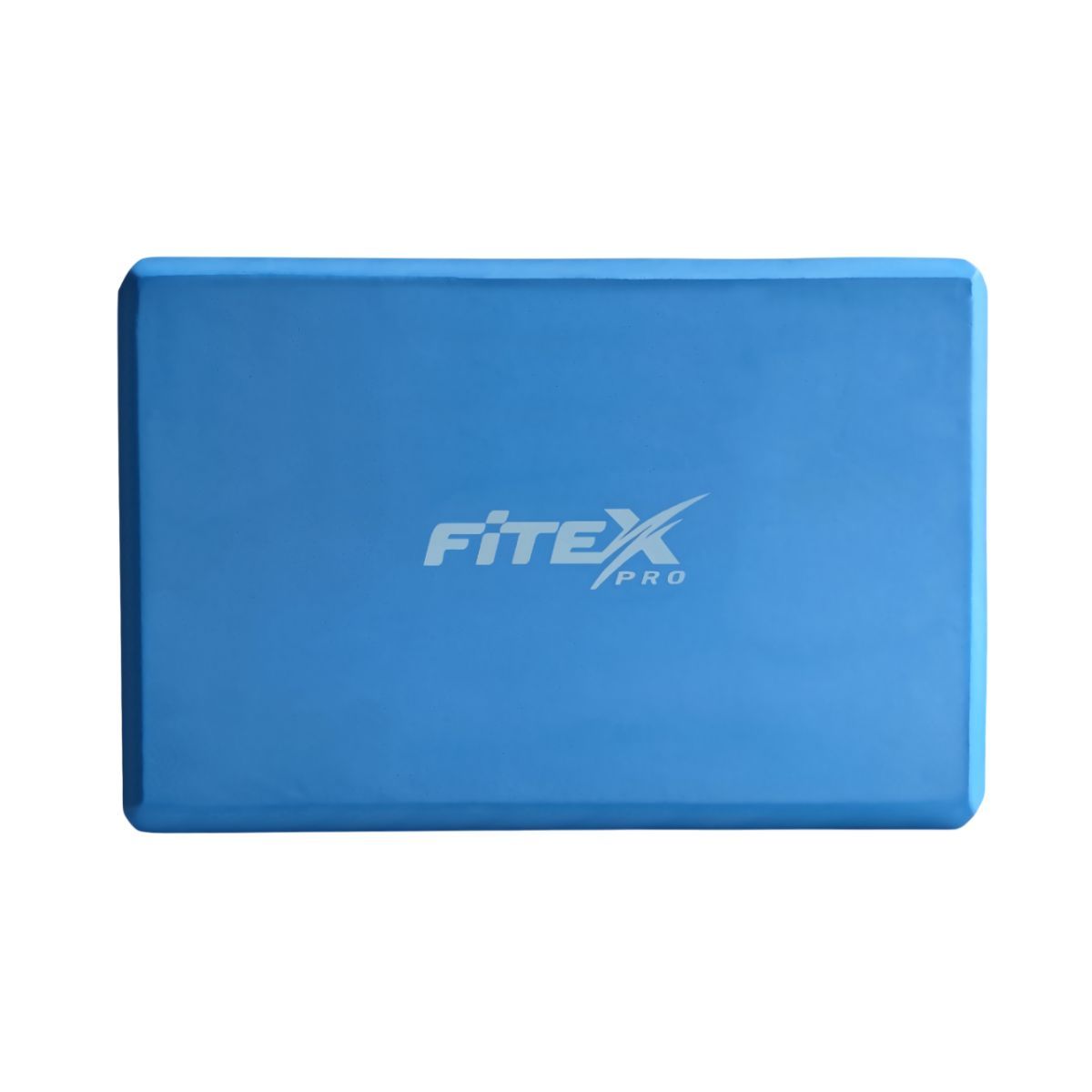 Блок для йоги 23х15х7,6см Fitex Pro FTX-1219 синий 1200_1200