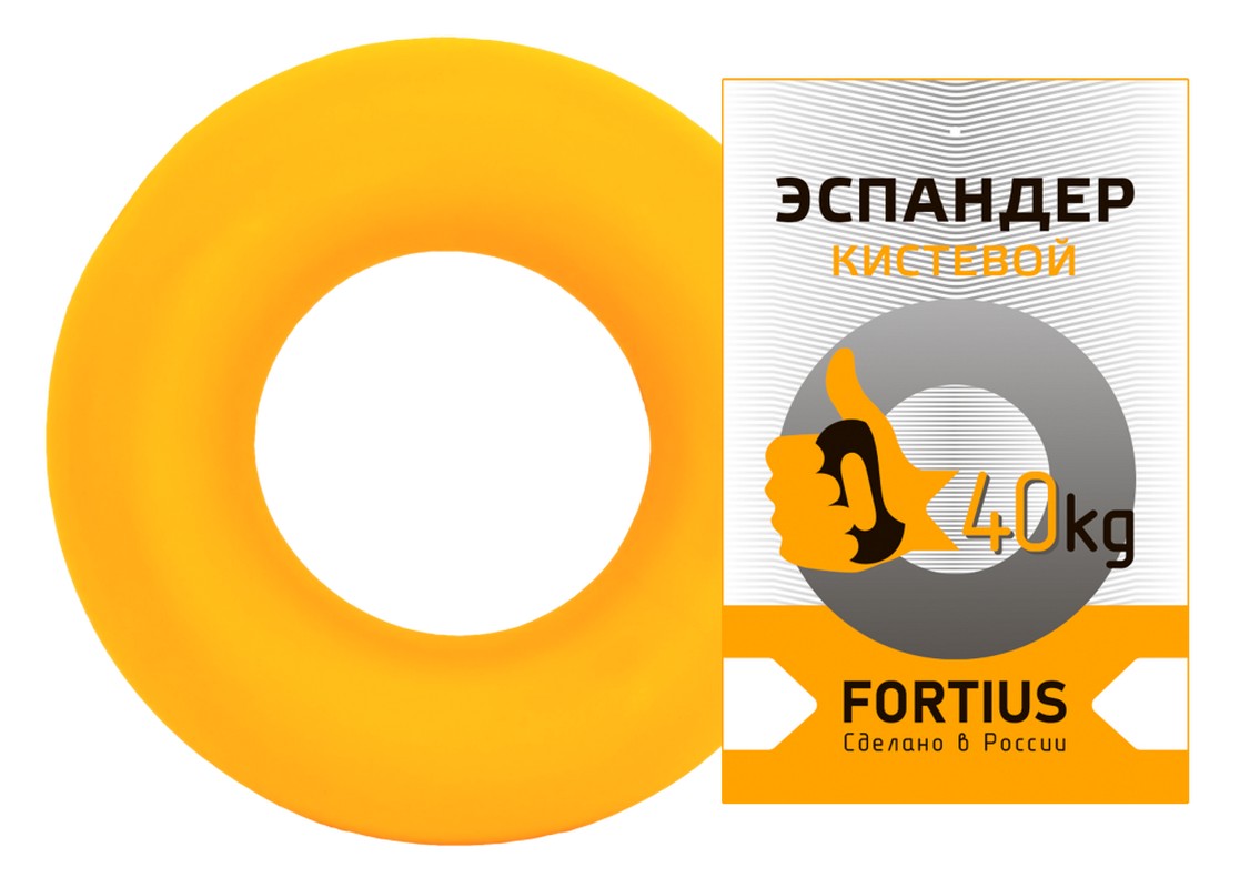 Эспандер-кольцо Fortius 40 кг H180701-40MY желтый 1117_800