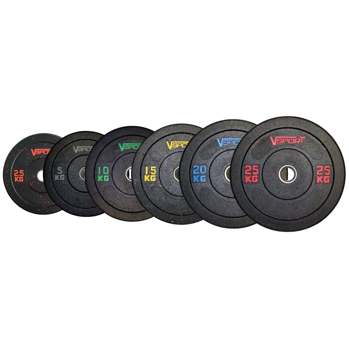 Диск бамперный 20кг V-Sport FTX-1037-20 черный 1200_1200
