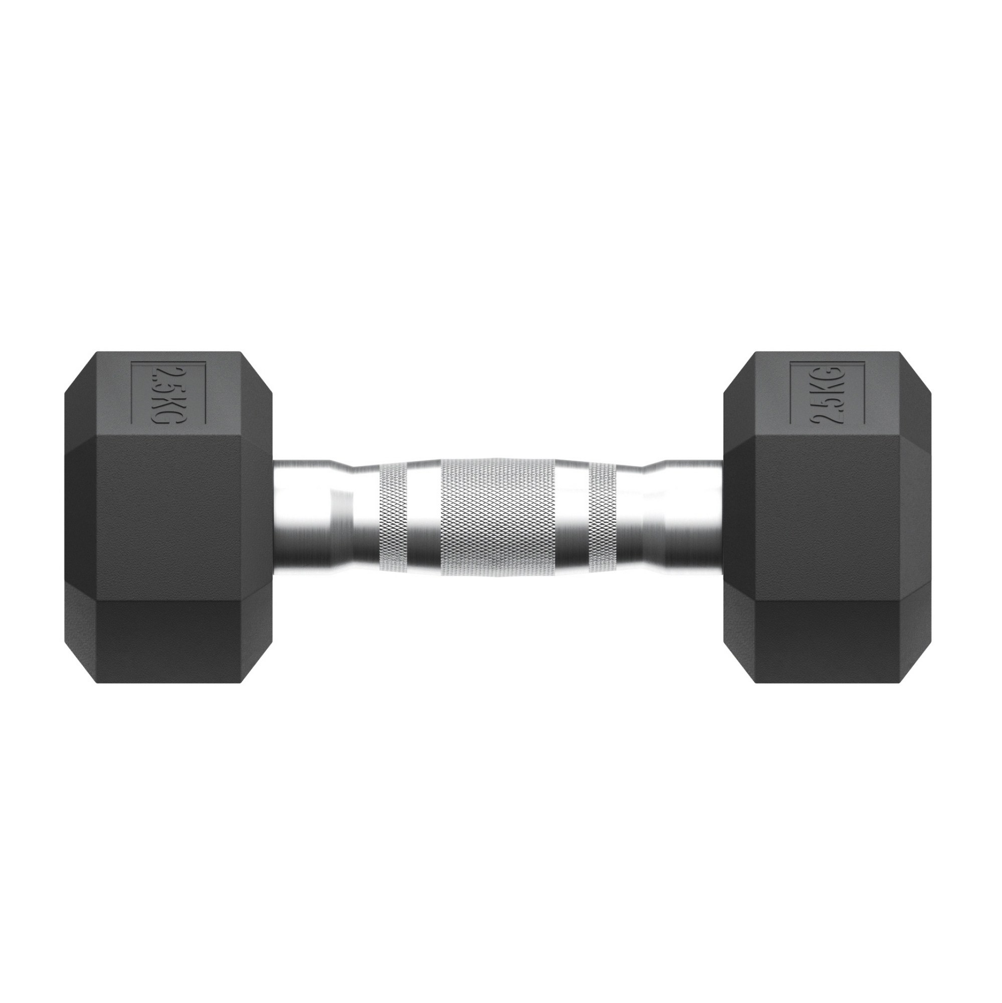 Гантель гексагональная обрезиненная 2,5 кг UnixFit DBHEX2_5x2 2 шт 1999_2000