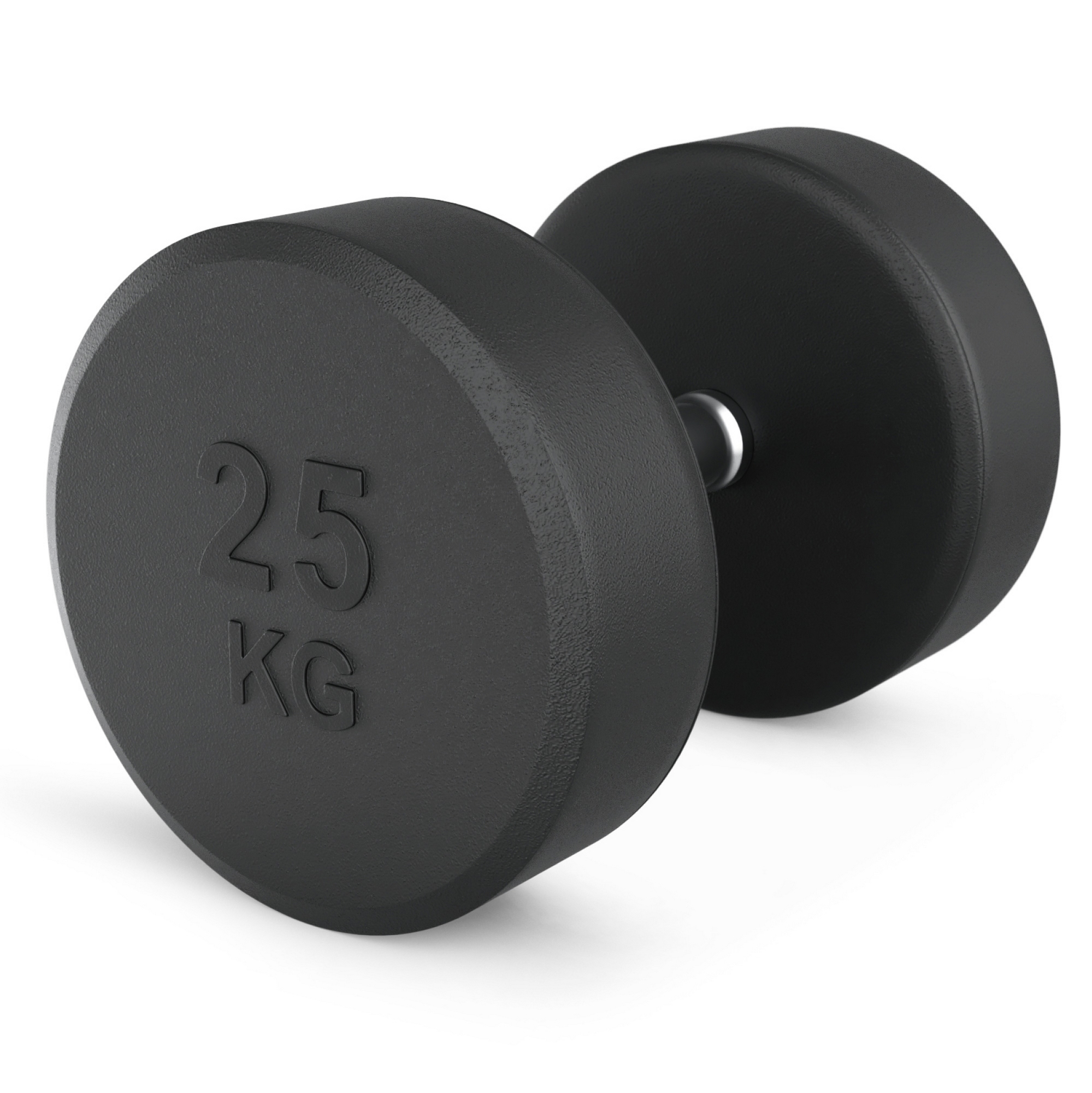 Гантель круглая обрезиненная 25 кг UnixFit PRO DBRND25PBKx2 2 шт 1999_2000