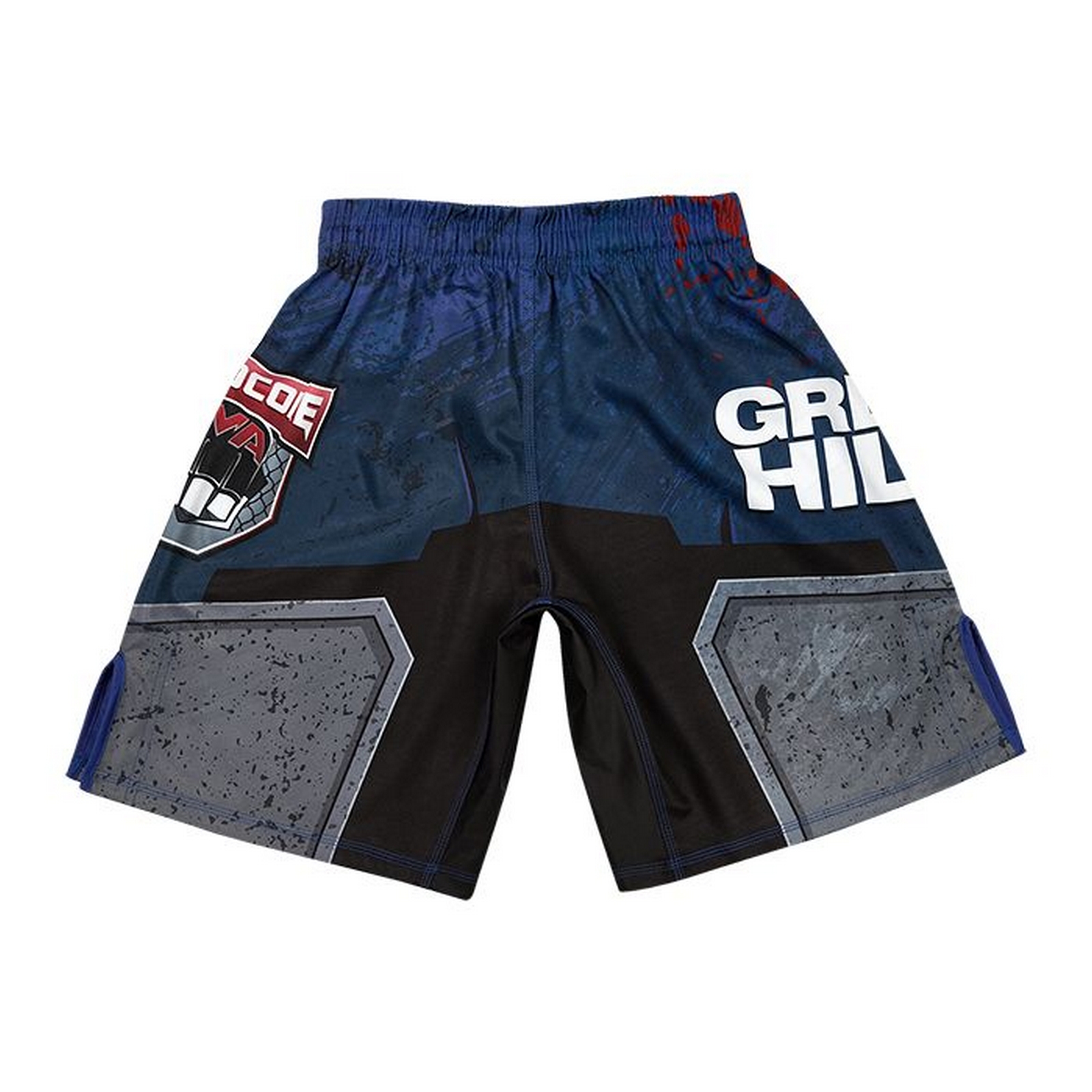 Шорты MMA Green Hill HARDCORE MMI-10568 синий 1600_1600