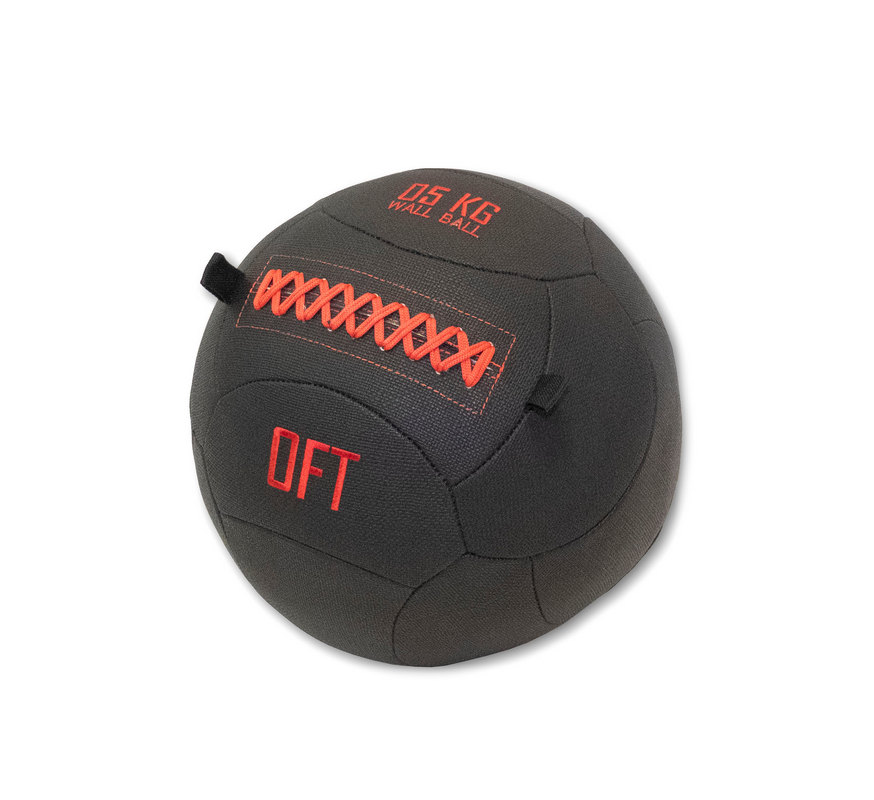 Тренировочный мяч Wall Ball Deluxe 5 кг Original Fit.Tools FT-DWB-5 874_800