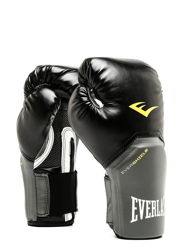 Перчатки тренировочные Everlast Pro Style Elite 8oz 2308E черный 600_800