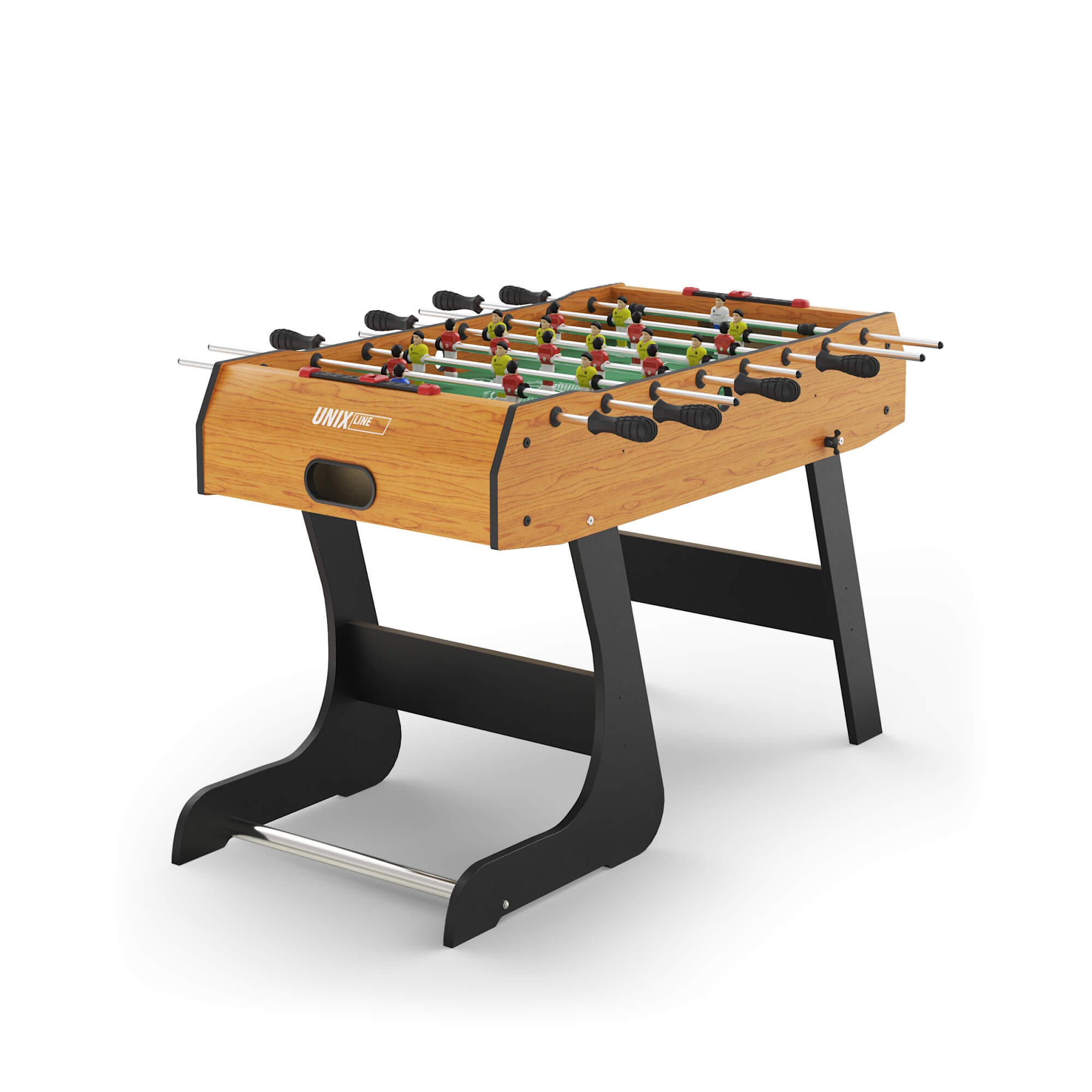 Игровой стол складной Unix Line Футбол - Кикер (122х61 cм) GTSFU122X61WD Wood 2000_2000