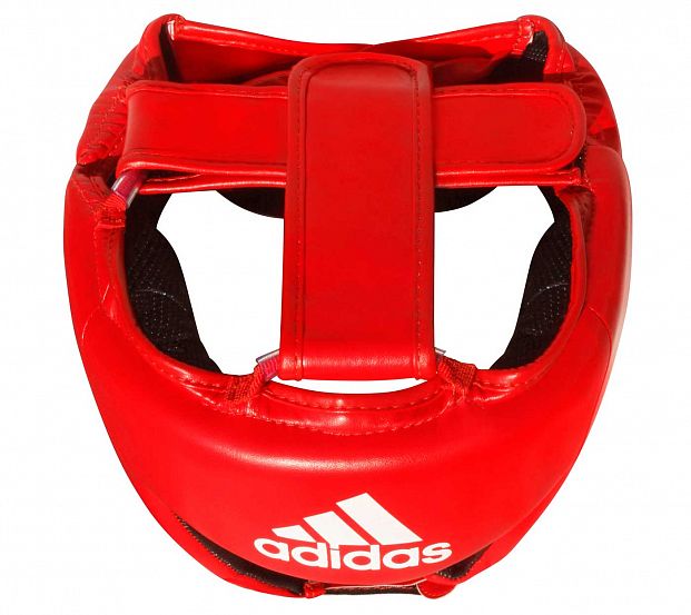 Шлем боксерский Adidas Hybrid 50 Head Guard adiH50HG красный 621_553