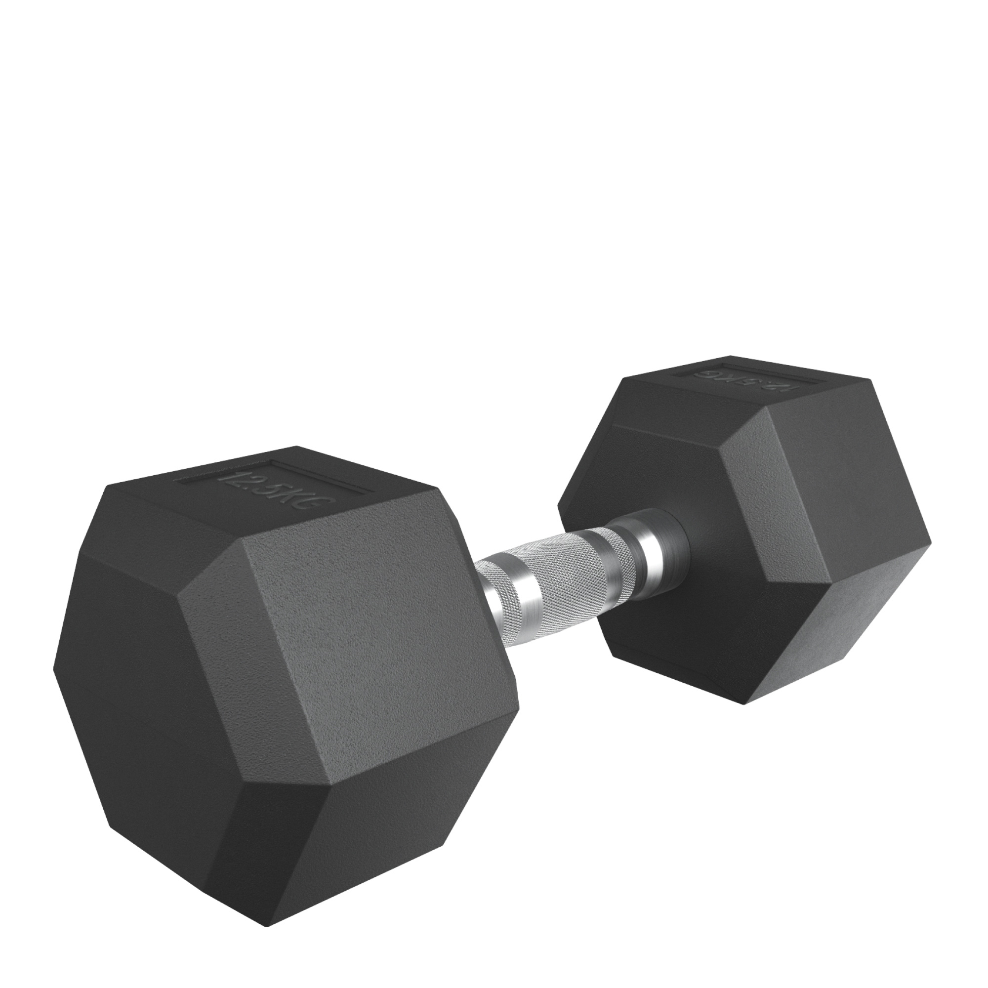 Гантель гексагональная обрезиненная 12,5 кг UnixFit DBHEX12_5x2 2 шт 2000_2000
