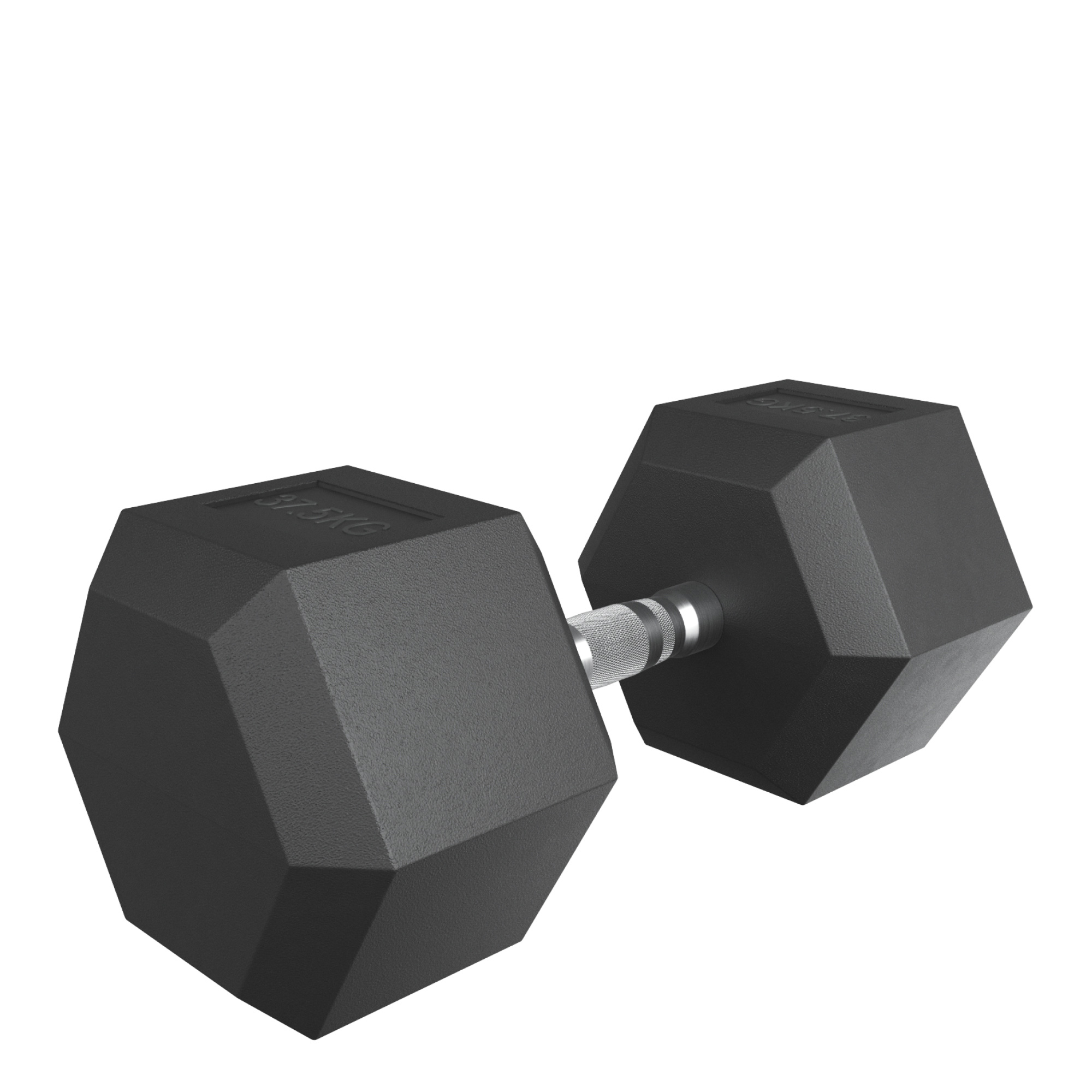 Гантель гексагональная обрезиненная 37,5 кг UnixFit DBHEX37_5x2 2 шт 2000_2000