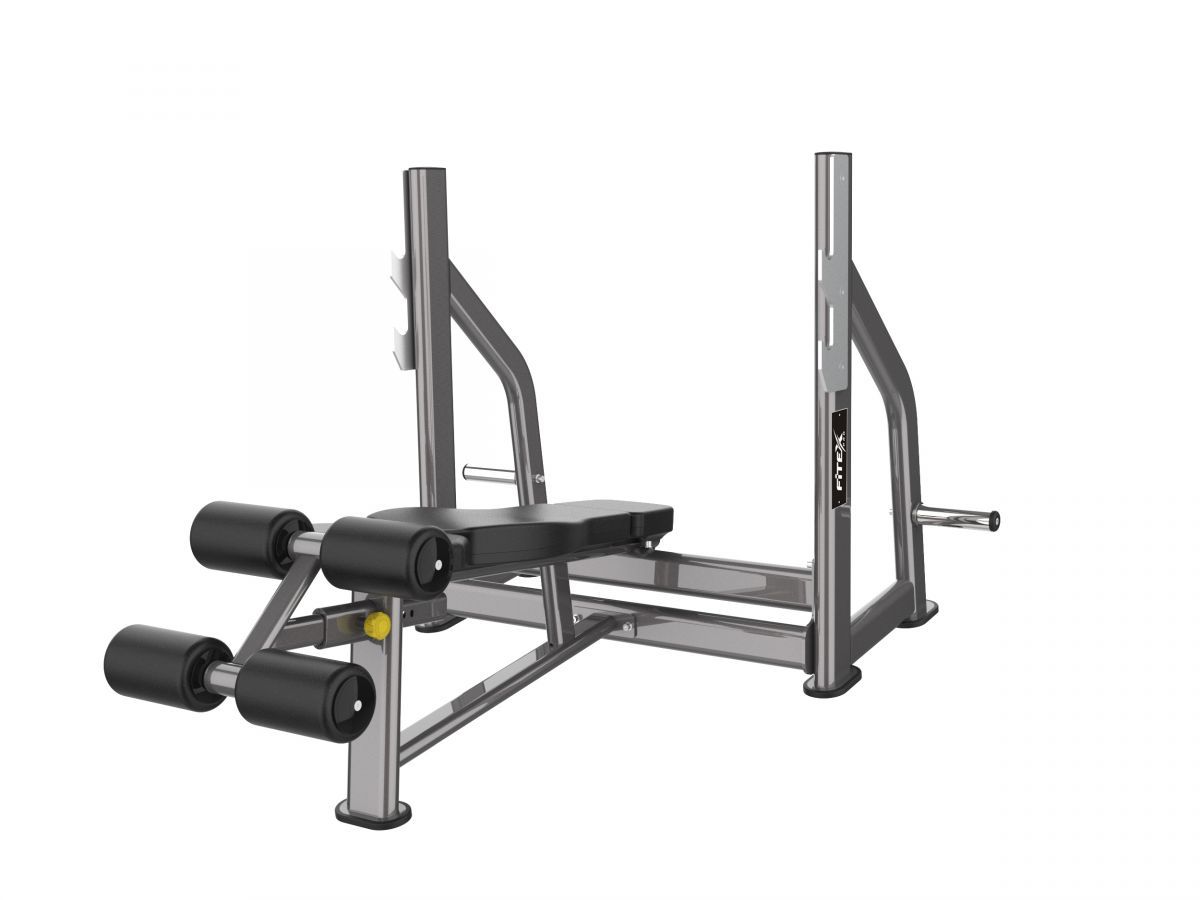 Скамейка для жима под углом вниз Fitex Pro FTX-61A40 1200_900
