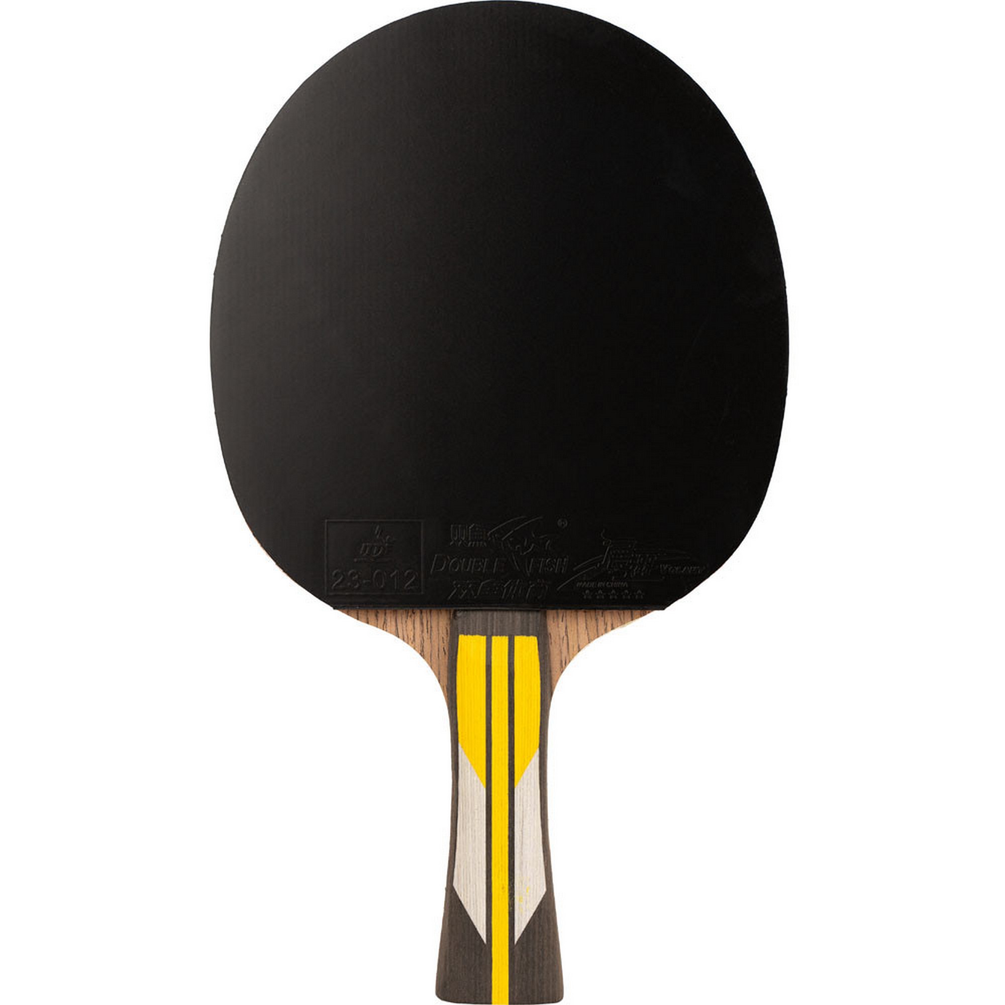 Ракетка для настольного тенниса Double Fish 6A+C, ITTF App+ 2 мяча V40+мм 2000_2000