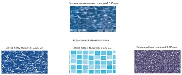 Морозоустойчивый бассейн Azuro 400DL, круглый 3,6х1,1 м Basic 601_249
