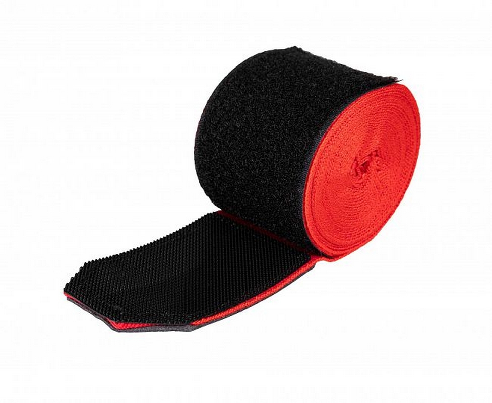 Бинты боксерские 350см Clinch Boxing Hand Wrap Power Flex C239 красный 976_800