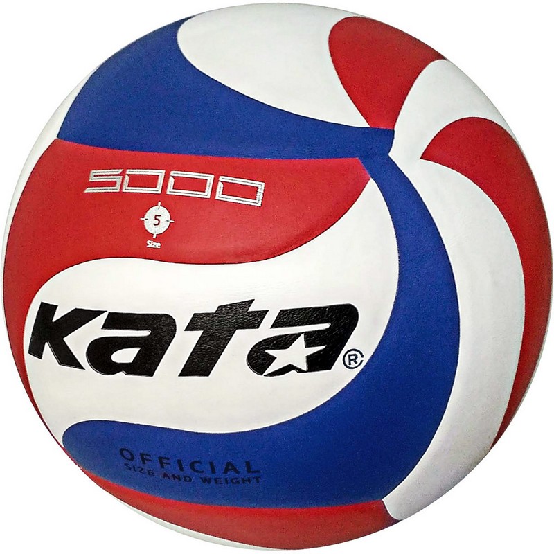 Мяч волейбольный Kata C33282 р.5 бело-сине-красный 800_800