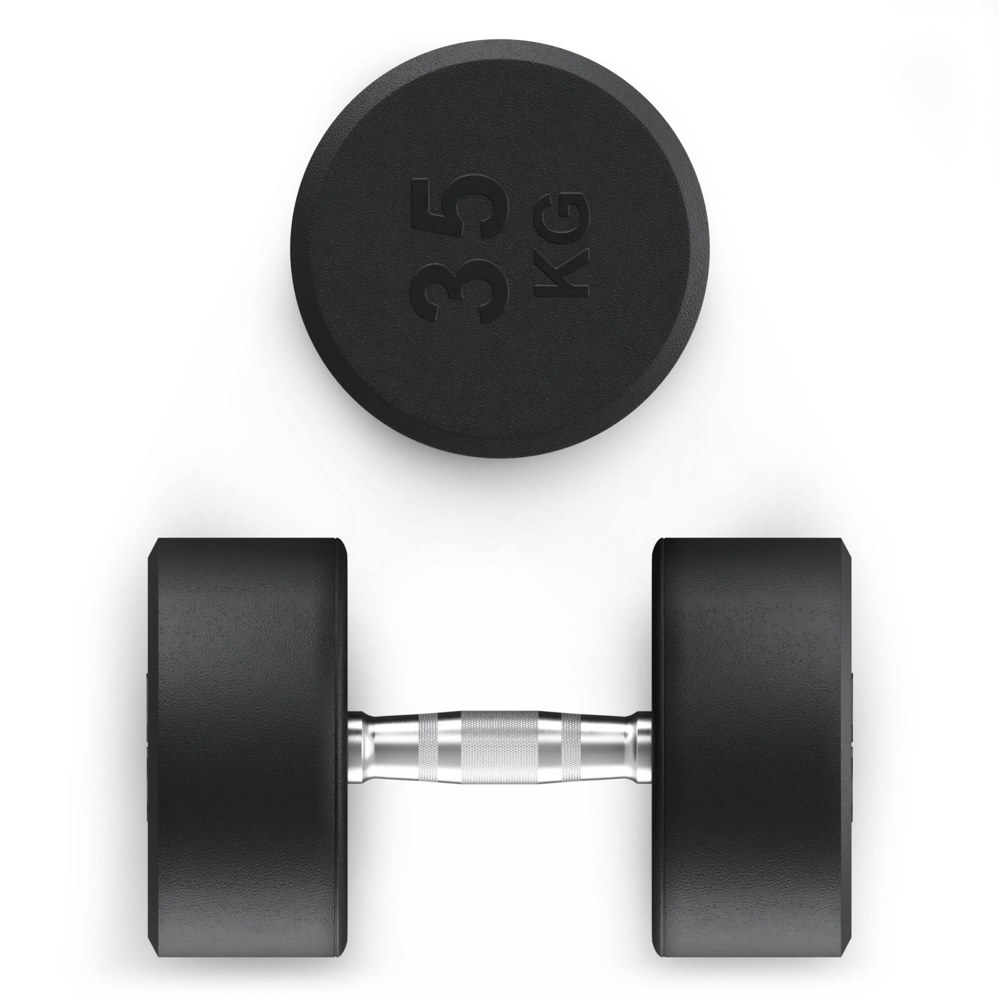 Гантель круглая обрезиненная 35 кг UnixFit PRO DBRND35PBKx2 2 шт 1999_2000