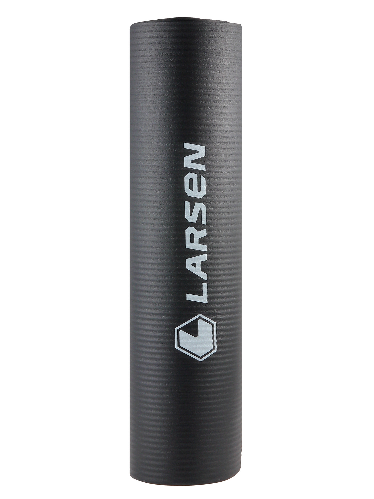 Коврик для фитнеса и йоги 183х61х1см, NBR ECE Larsen 069 чёрный 1500_2000