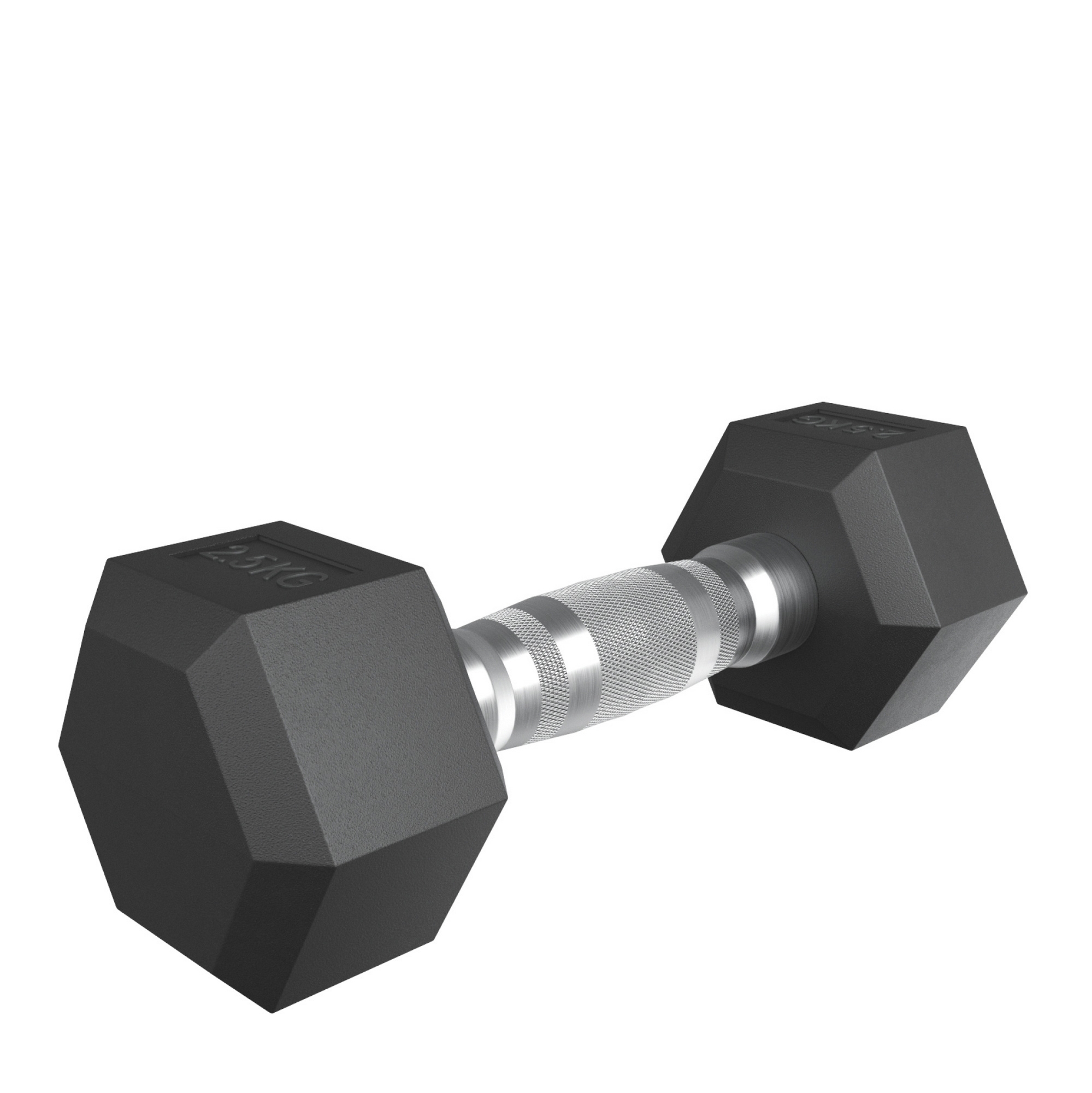 Гантель гексагональная обрезиненная 2,5 кг UnixFit DBHEX2_5x2 2 шт 1999_2000