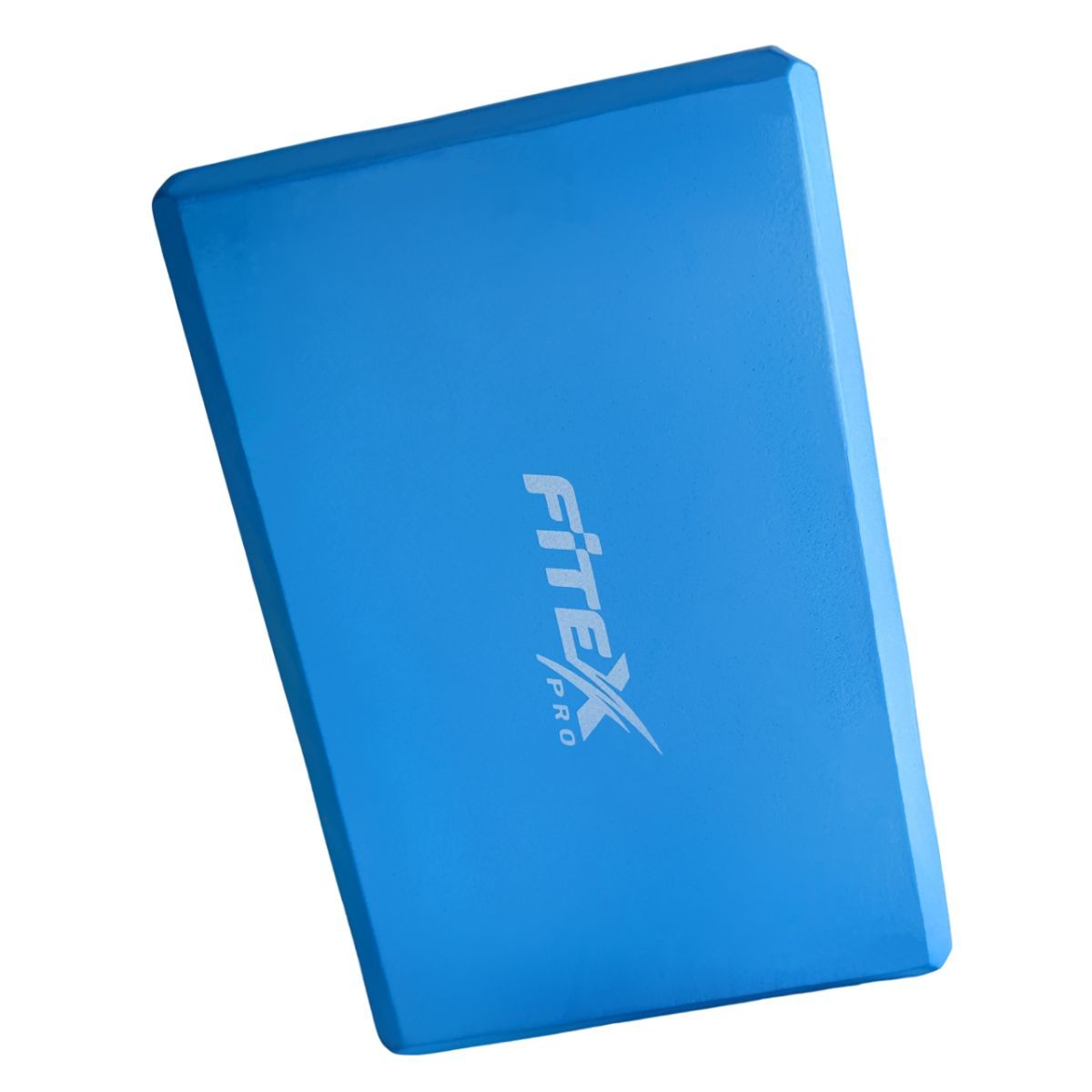 Блок для йоги 23х15х7,6см Fitex Pro FTX-1219 синий 1200_1200