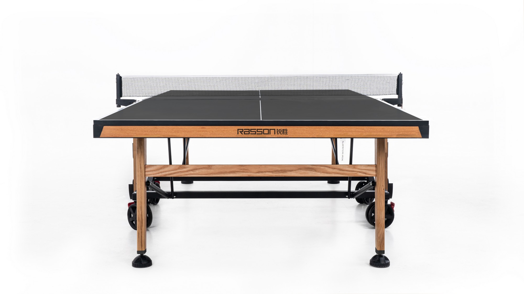 Теннисный стол складной для помещений Rasson Premium T01 Indoor 51.231.01.0 натуральный дуб 2000_1125