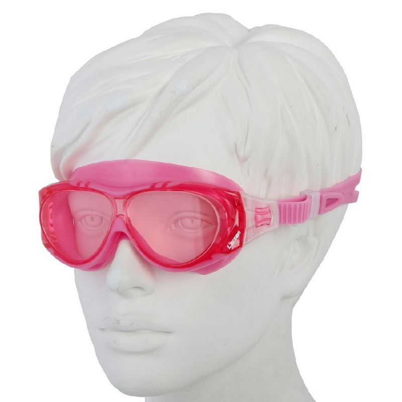 Очки для плавания детские Larsen DK6 розовый 800_800