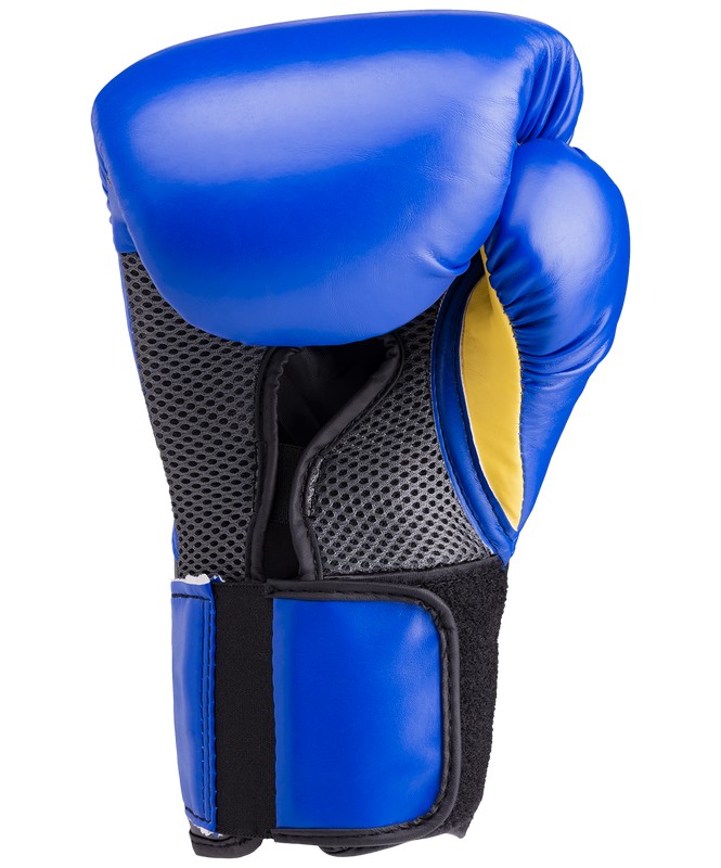Перчатки боксерские Everlast Elite ProStyle P00001205, 14oz, к/з, синий 665_800