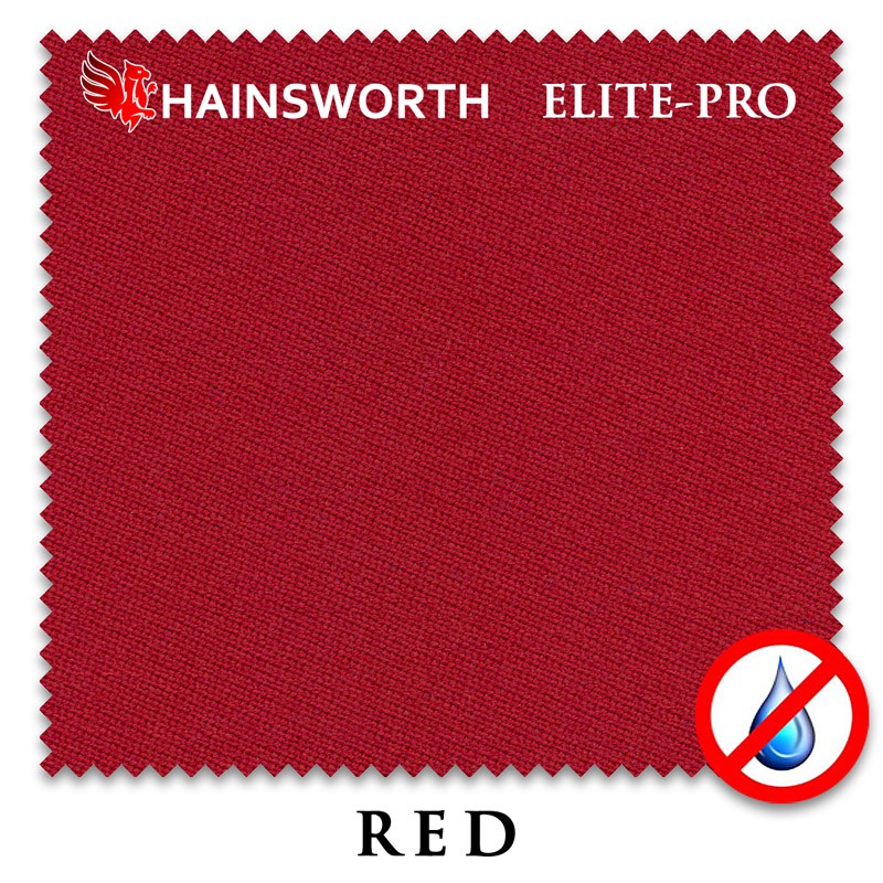 Сукно Hainsworth Elite Pro Waterproof 198см Red 800_800