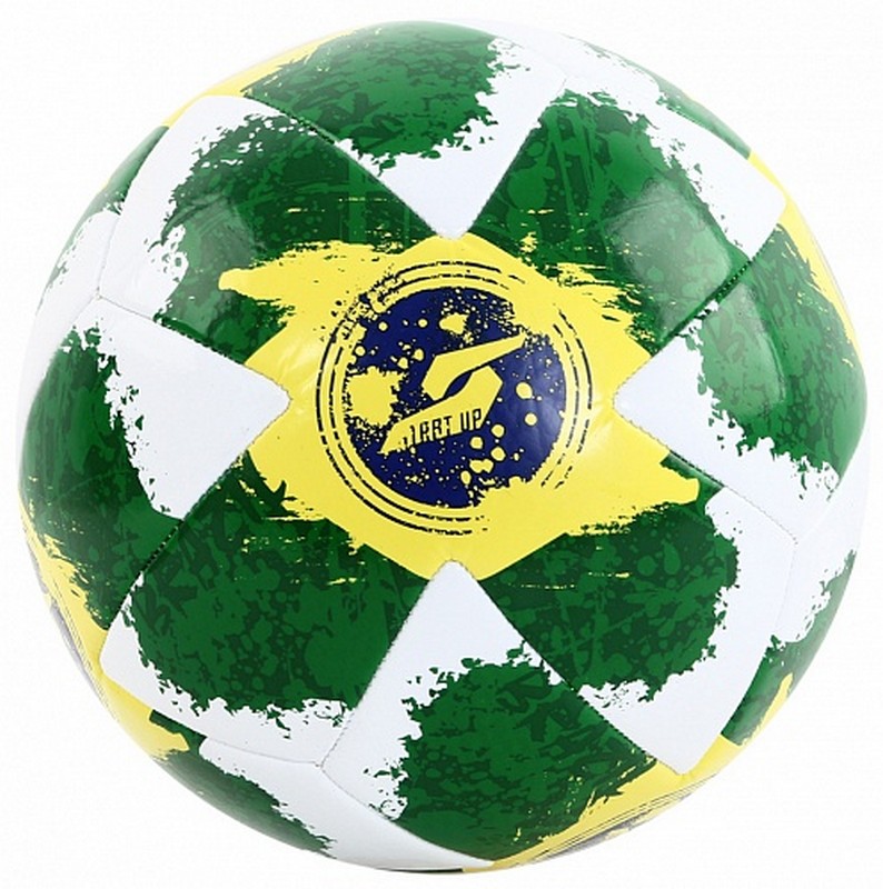 Мяч футбольный для отдыха Start Up E5127 Brazil р.5 794_800