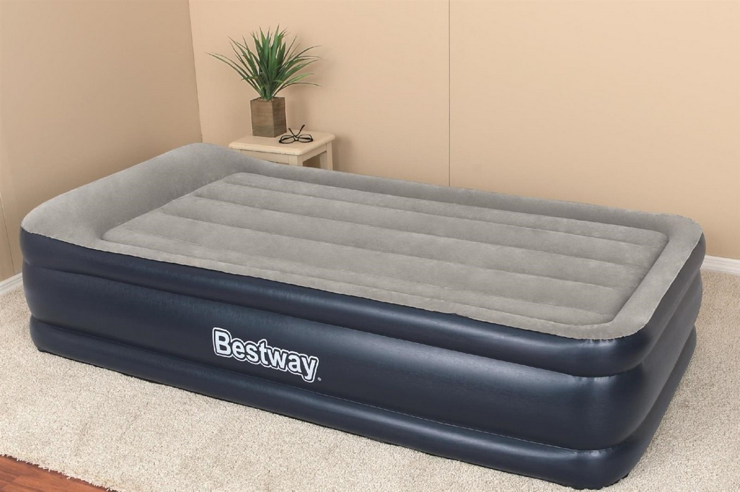 Надувная кровать Bestway Tritech 191х97х46 см, встроенный электронасос 67628 1051_700