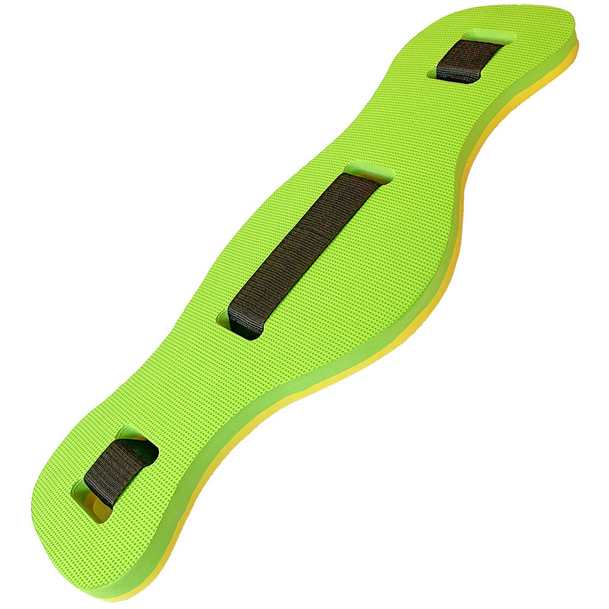 Пояс страховочный Sportex 2-х цветный 72х22х4 см для аквааэробики E39342 зелено\желтый 2000_2000