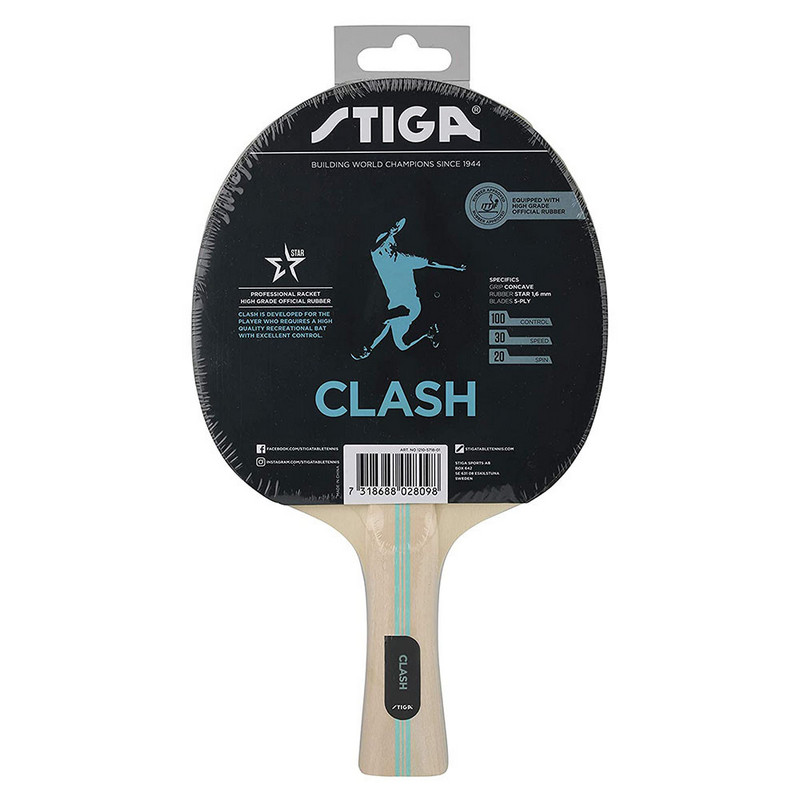 Ракетка для настольного тенниса Stiga Clash Hobby, 1210-5718-01 800_800