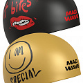 Силиконовая шапочка MadWave It bites reversible M0554 30 0 00W Черный 120_120
