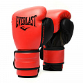 Боксерские перчатки тренировочные Everlast Powerlock PU 2 14oz красн. P00002311 120_120