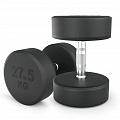 Гантель круглая обрезиненная 30 кг UnixFit PRO DBRND30PBKx2 2 шт 120_120
