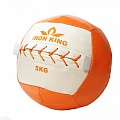 Медбол Iron King CR 105 5 кг 120_120