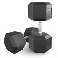 Гантель гексагональная обрезиненная 47,5 кг UnixFit DBHEX47_5x2 2 шт 120_120