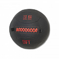 Тренировочный мяч Wall Ball Deluxe 10 кг Original Fit.Tools FT-DWB-10 120_120