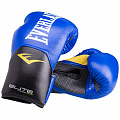 Перчатки боксерские Everlast Elite ProStyle P00001205, 14oz, к/з, синий 120_120