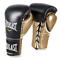 Перчатки боевые 8oz Everlast Powerlock P00000633 черный\золотой 120_120