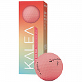 Мяч для гольфа TaylorMade Kalea N7641901 персиковый неон (3шт) 120_120